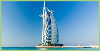 Burj Al Arab in Dubai, UAE